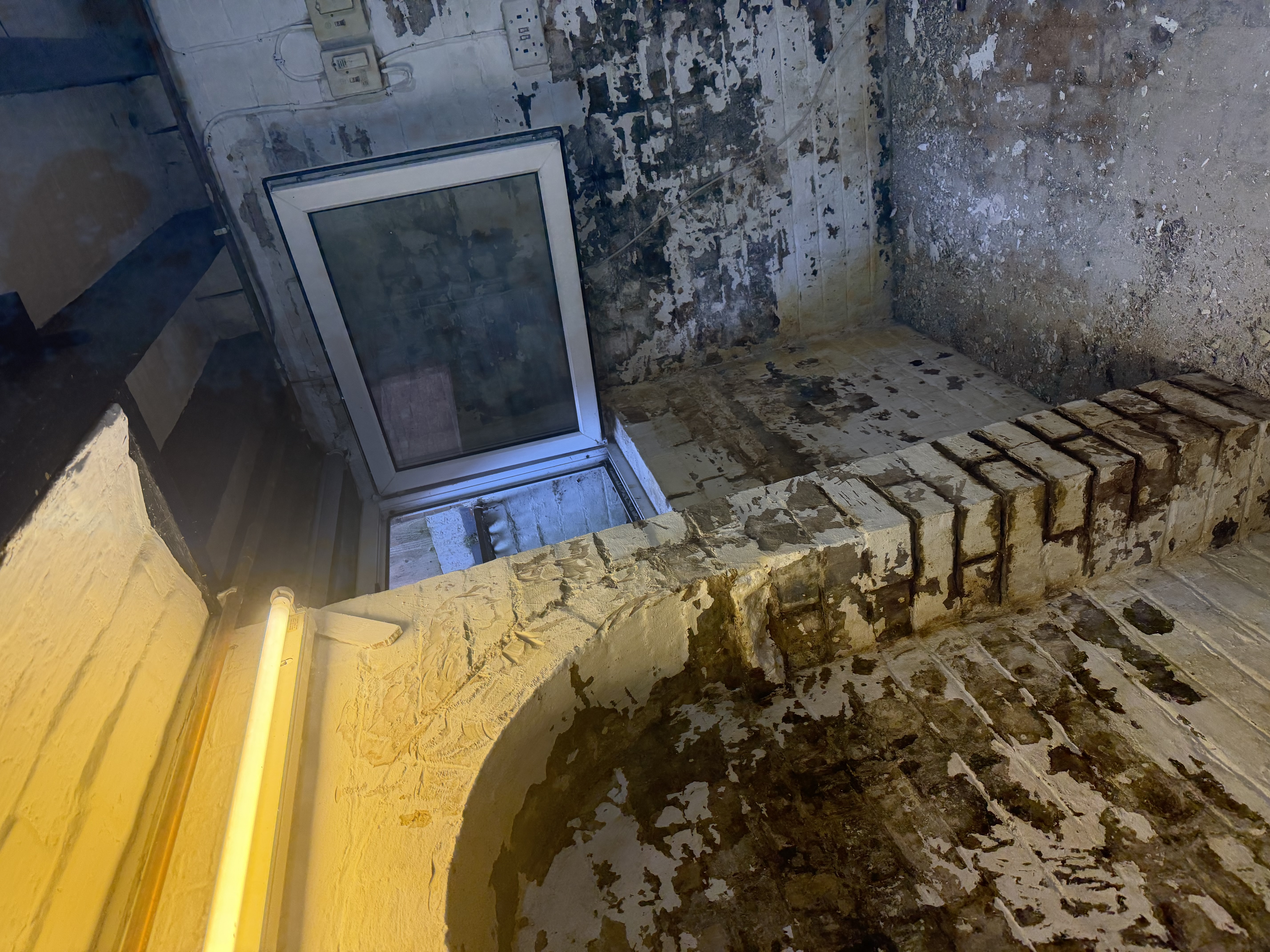 Before: Basement Waterproofing in Oxford